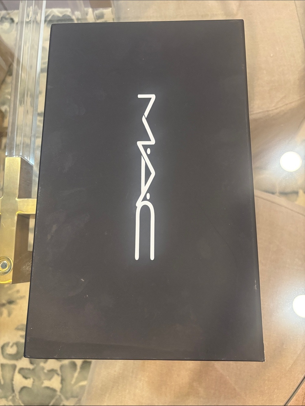 MAC Cosmetics Black Makeup Box (storage/empty)